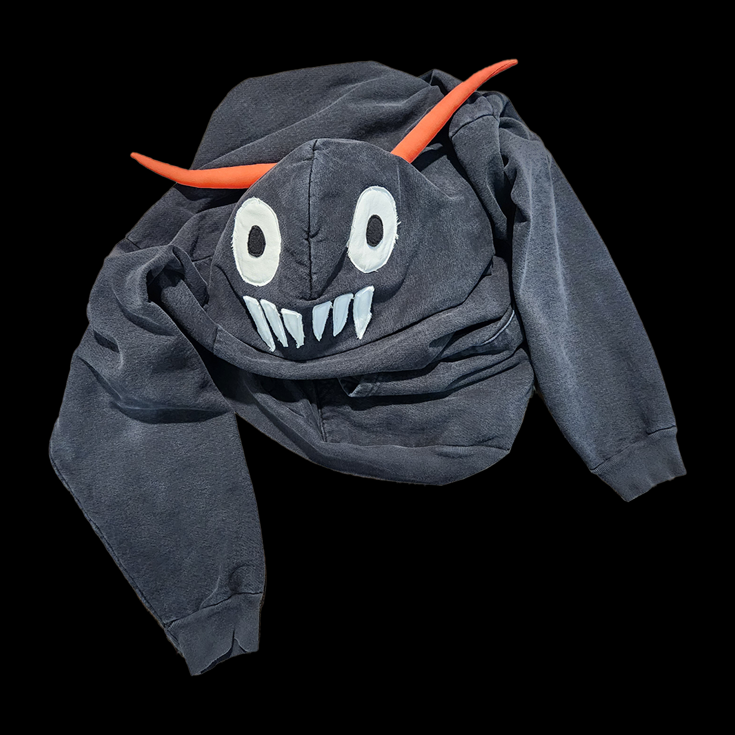 1/1 FADED DEMON HOODIE (large)